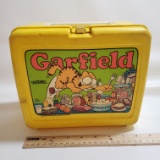 Vintage Garfield Thermos Plastic Lunchbox