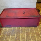 Stack on Metal Tool Box with Great Assorted Contents and Keys