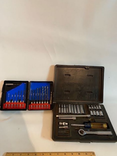 Craftsman Socket Set & Dewalt Drill Bits