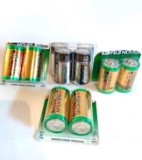Lot of D Batteries by Fuji Novel & Energizer