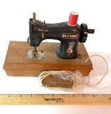 1975 Holly Hobbie Toy Sewing Machine with Foot Pedal