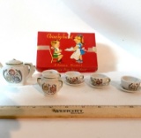 Vintage Sonsco China Toy Ceramic Tea Set