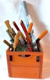 Lot of Assorted Tools Saws, Fencing, Trimmers & More
