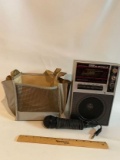 Vintage Cassette Karaoke Junior Studio 2 with Microphone