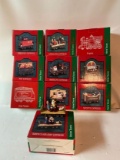10 Piece Home Town Express Train Cars in Boxes