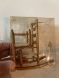 Doll House Furniture - Rocking Chair & Ladder Back Chair