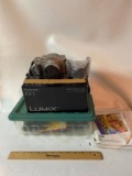 FZ1 LUMIX Panasonic Digital Camera with Tote Lot of Accessories