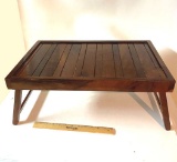 Breakfast in Bed Wooden Tray Table