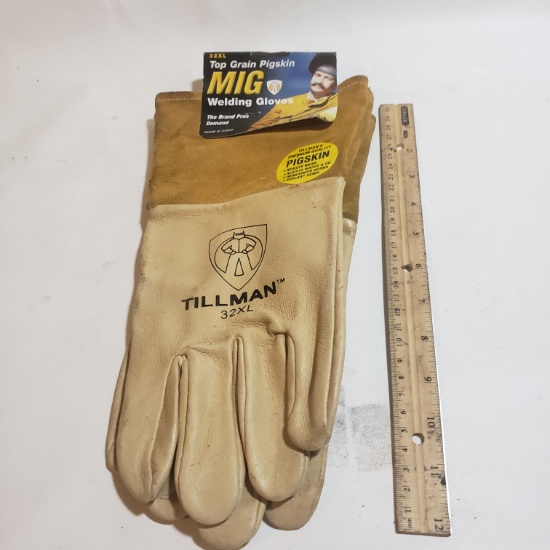 Tillman 32XL Pigskin Welding Gloves