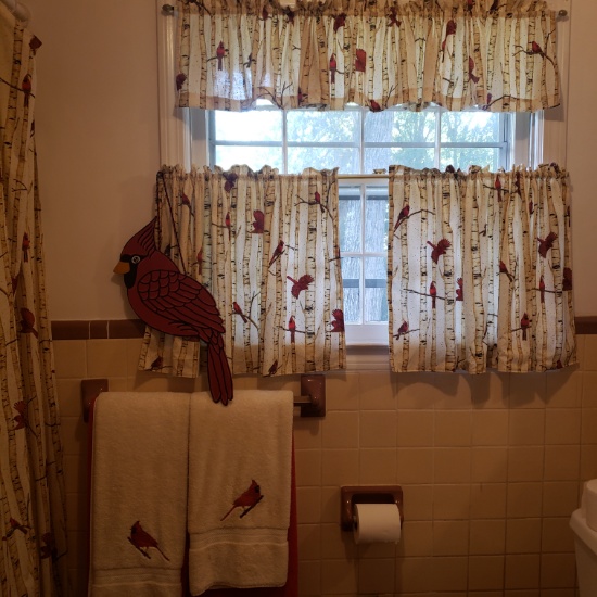 Cardinal Bath Décor