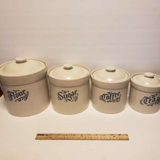 Pfaltzgraff “Yorktowne “ Canister Set