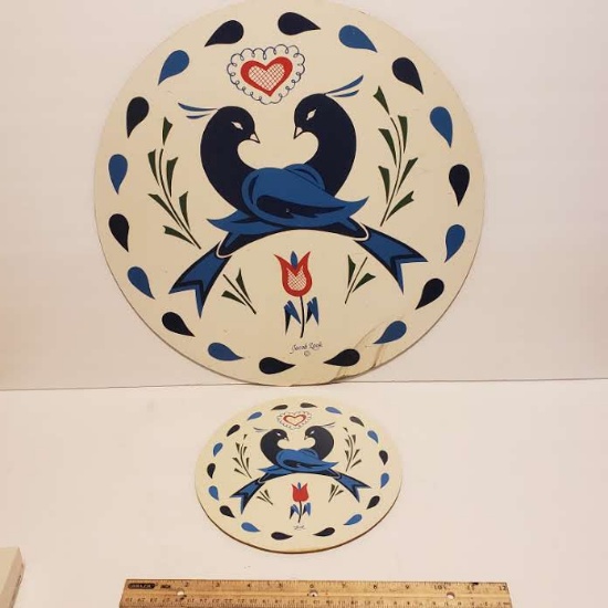 Lot of 2 Jacob Zook Dutch Hex Signs