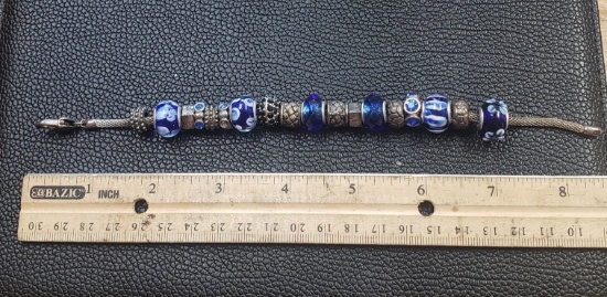 Pandora Style Charm Bracelet