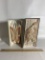 Lot of 2 Books with Pages Folded into Horse and Butterfly