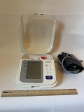 Omron Electric Blood Pressure Monitor in Plastic Storage Case
