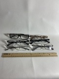 Lot of 6 Assorted Reading and Prescription Glasses