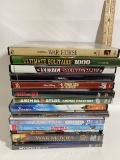 Lot of DVDs and PC Games