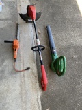 Electric Weed Eater, Hedge Trimmer, Leaf Blower