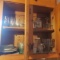 Kitchen Cabinet Lot of Assorted Items