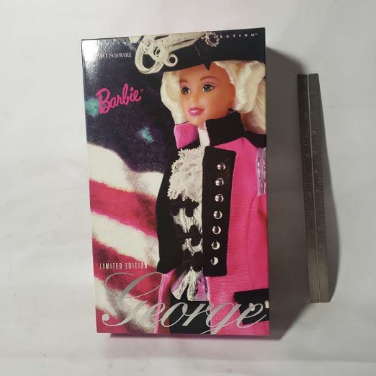 George Washington Barbie - FAO SCHWARZ American Beauties Collection - New in Box