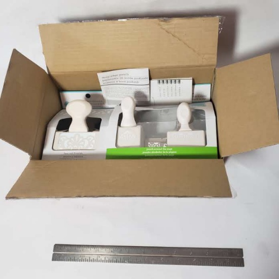 Lot of 3 New in Box Martha Stewart Craft Punches