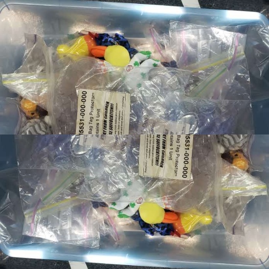 Tote Lot of Assorted TY Beanie Babies
