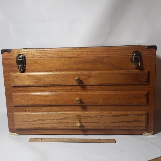 Sisco Oak Machinists Chest
