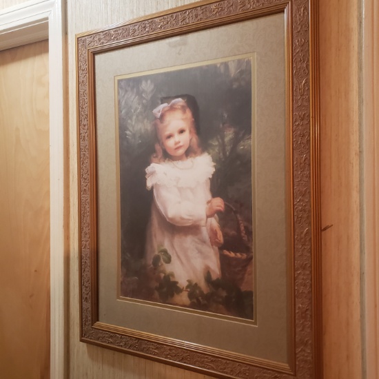 Framed Print in Gilt Frame