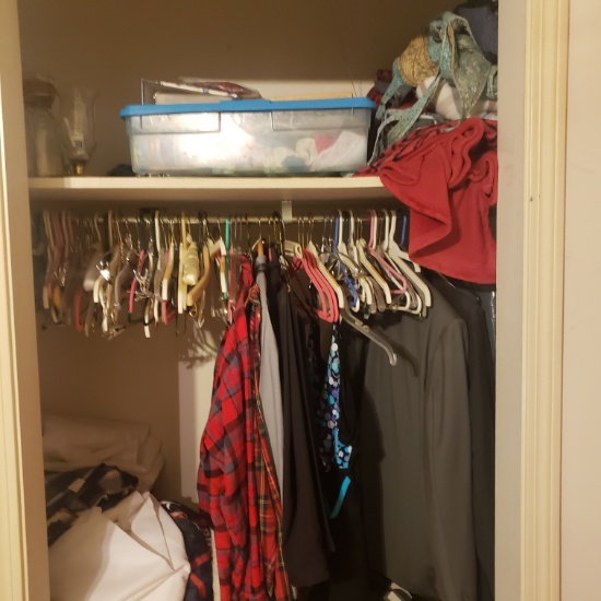 Closet Lot of Assorted Items