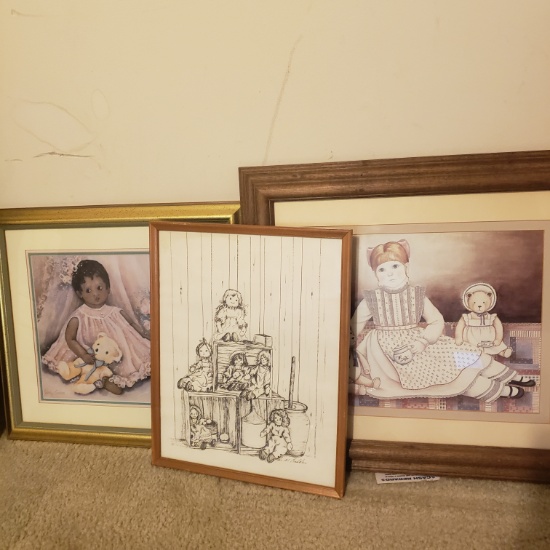 Lot of 3 Framed Prints