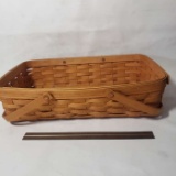 Longaberger Signed Basket