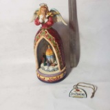 New - Jim Shore “Silent Night” Lighted Revolving Figurine