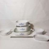 Lot of Assorted Corning Ware Casserole Dishes