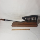 Wood and Iron Nut Cracker