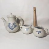 Pfaltzgraff Yorktowne Pitcher and 2 Creamers