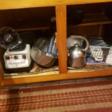 Cabinet Lot of Assorted Items