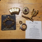 Lot of Gold Tone Jewelry