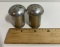Unique Stainless Steel Salt & Pepper Shakers