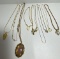 Lot of Various Gold Tone Necklaces