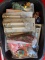 Vintage Large Christmas Tote Lot Decorations and More