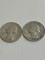 Pair of 1964 Silver Quarters