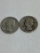 1941 & 1945 Silver Quarters