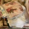 Box Lot of Assorted Pillow Cases Dollies and More