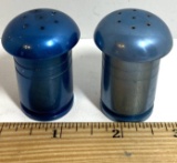 Unique Blue Salt & Pepper Shakers