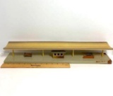 1950's Marklin Metal Train Station Made in Germany