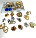 Lot of Vintage Clip-On Earrings