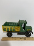 Cast Iron Green Delivery Truck Malatesta & Sons