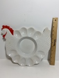Ceramic Chicken Egg Platter