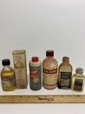 Vintage Lot of Old Medicine Bottles