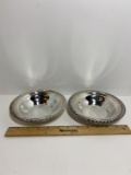 Beautiful Pair of Silver Plated Bowls